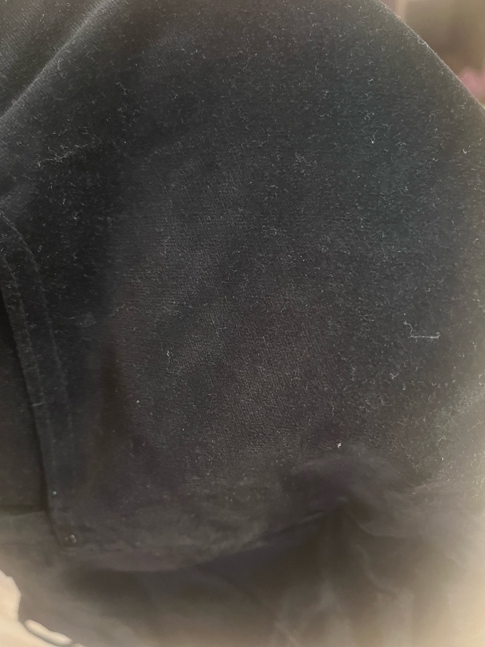 Gap 70s flare velvet pants in black - Picture 2 of 5